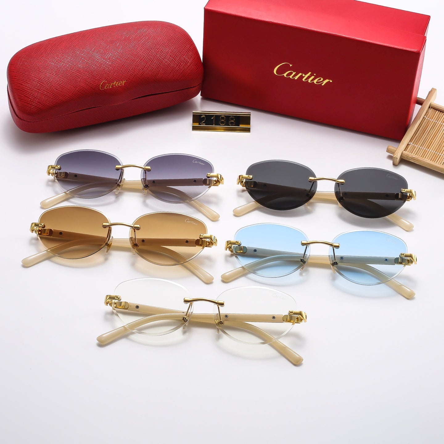 5 Colors Fashion Sunglassesā2188
