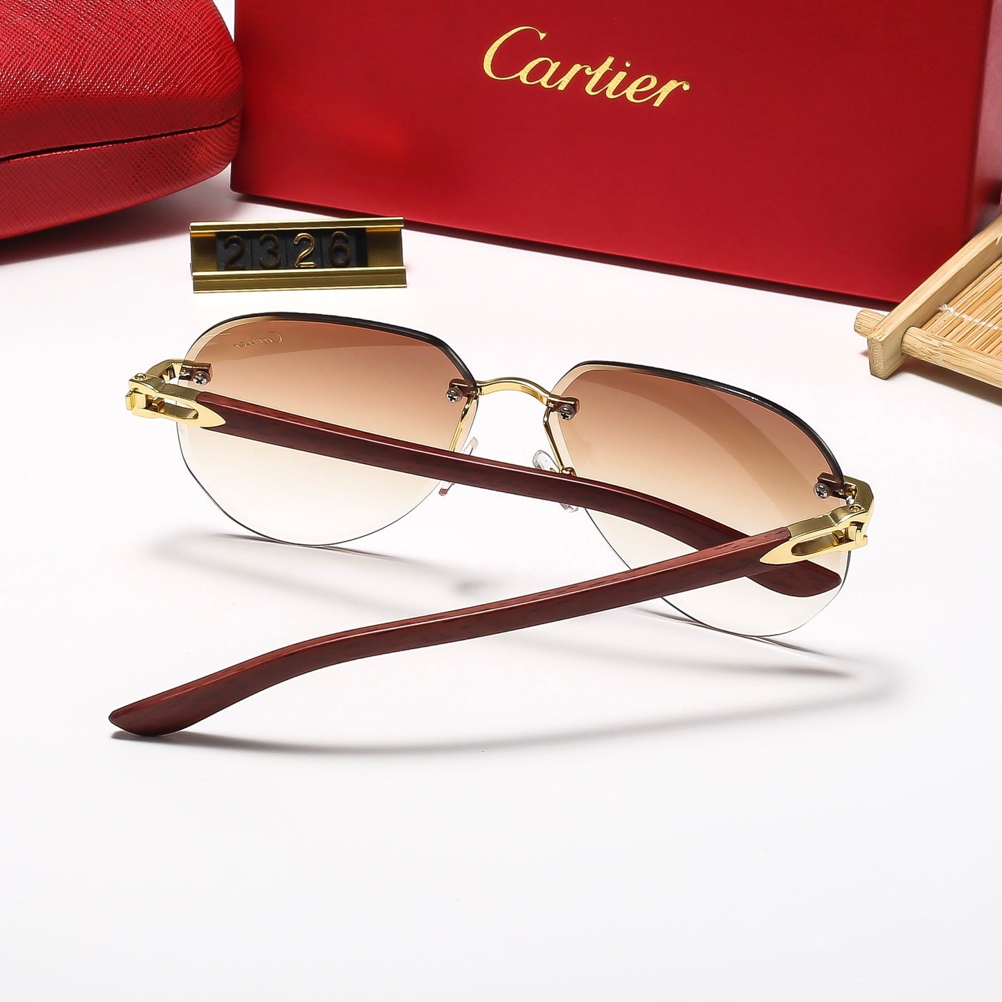 5 Colors Cool Fashion Oval Sunglasses 2326