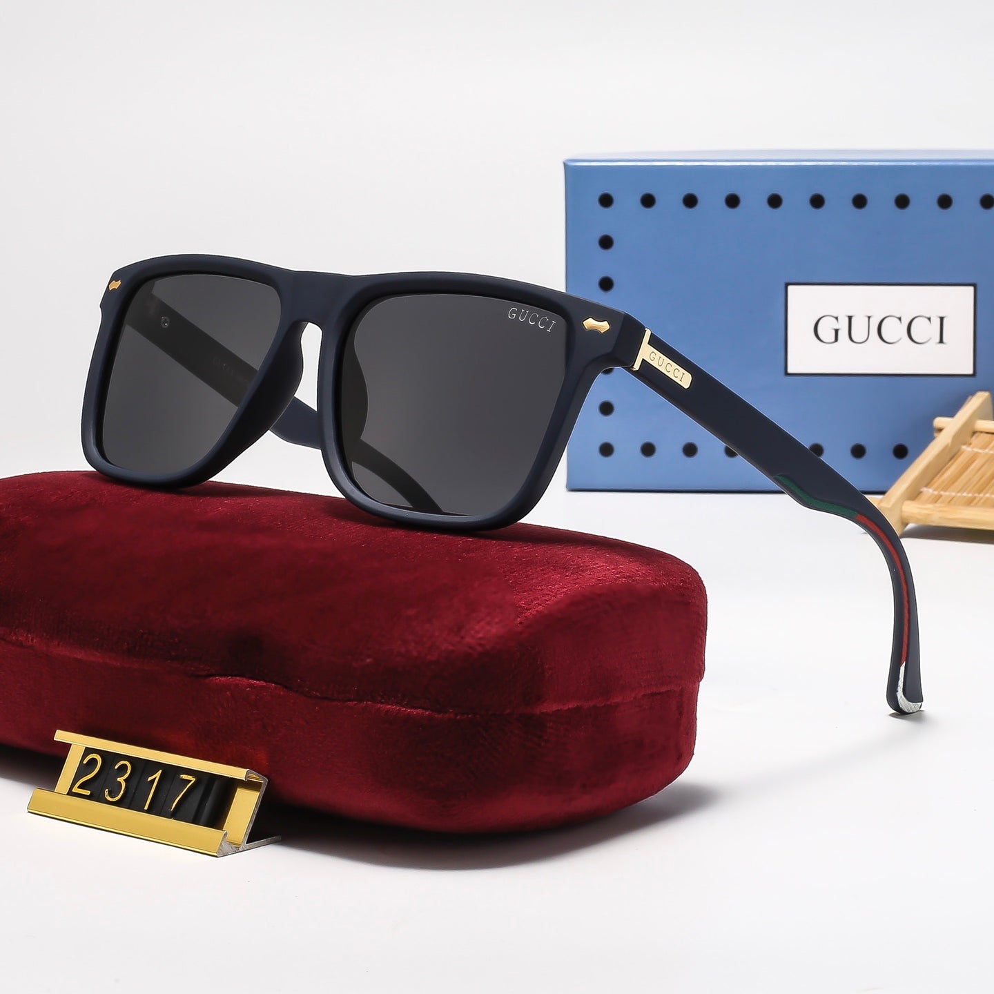 4 Colors Fashion Square-Framed Polarized Sunglassesâ2318