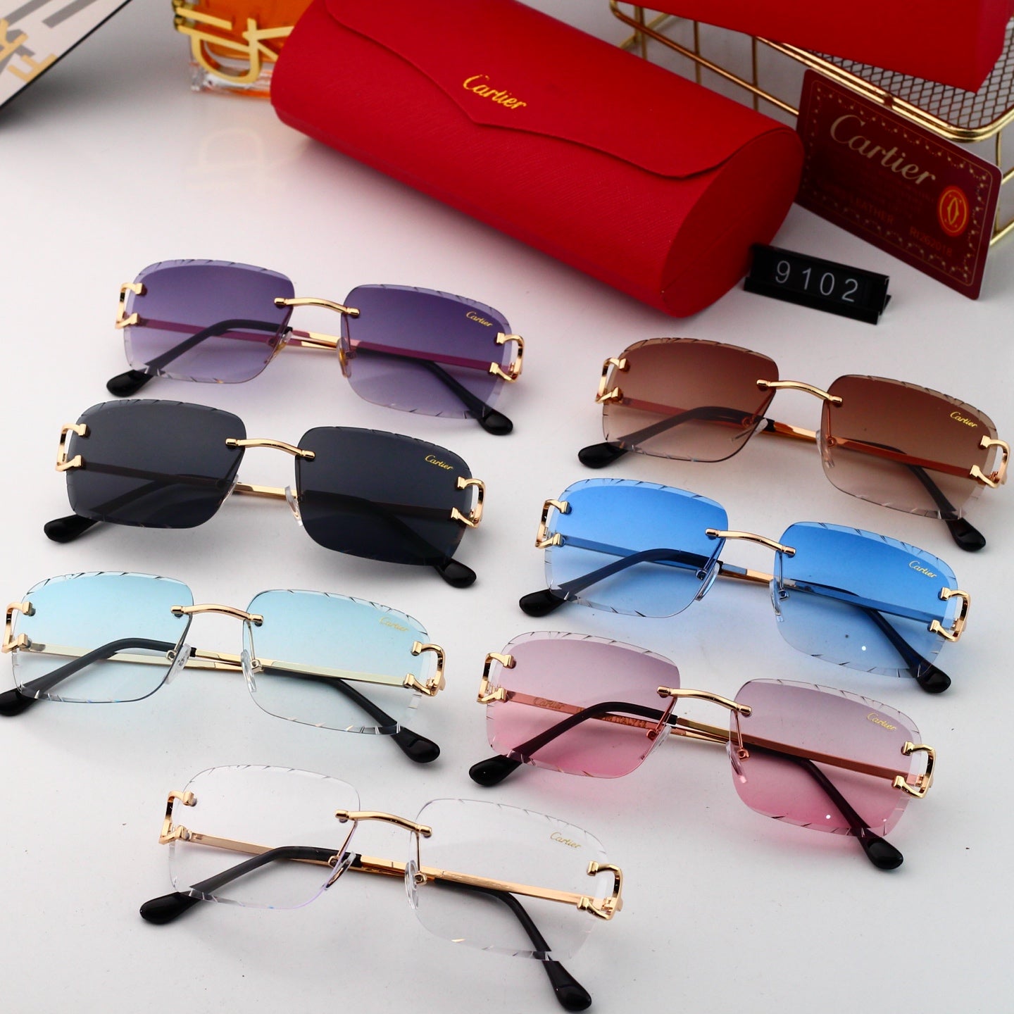 7 Colors Fashion Sunglassesâ9102