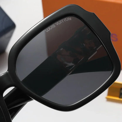 Large frame square trendy personality sunglasses