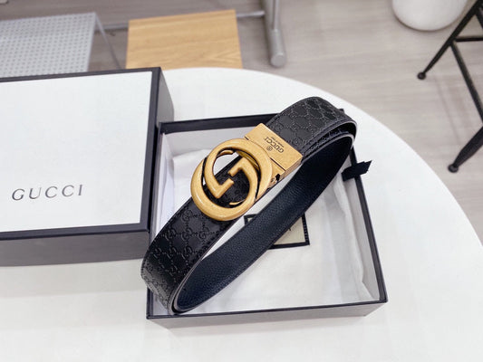 2 Styles L Double G Belt
