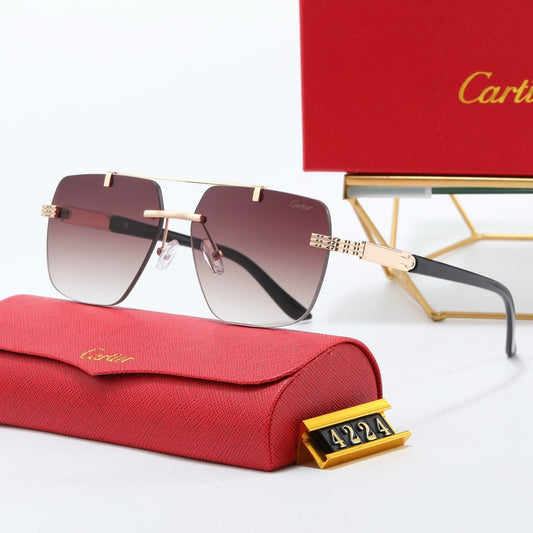 One piece pilot sunglasses 4224