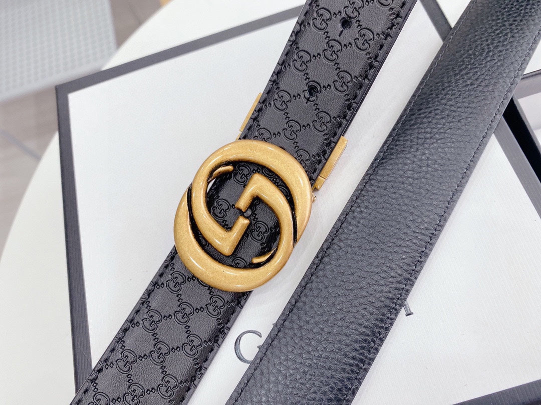 2 Styles L Double G Belt