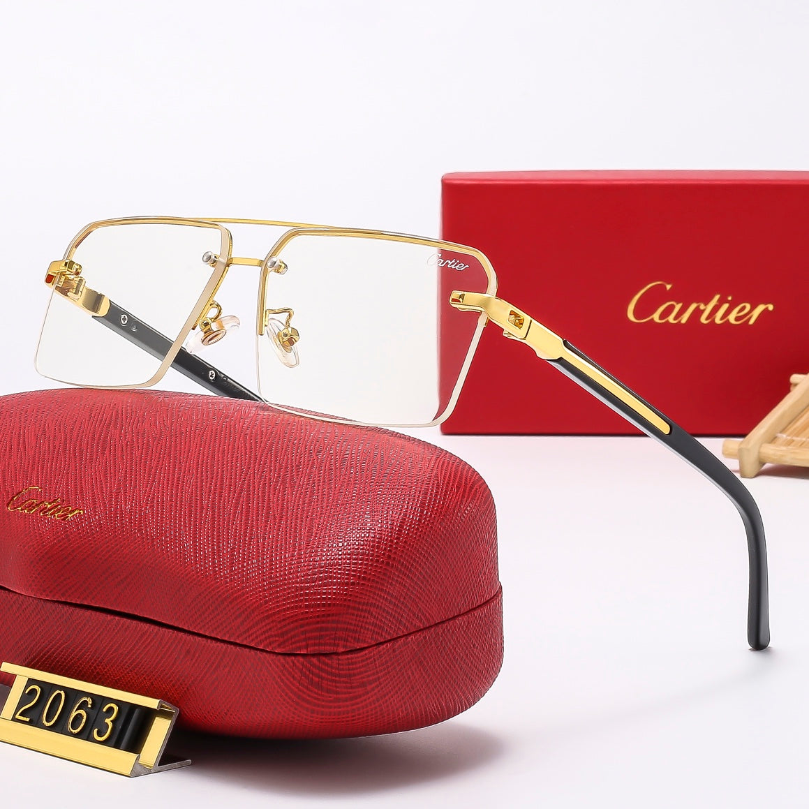 6 Colors Square Fashion Sunglasses 2063
