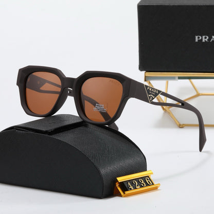 5-color irregular lenses, many people like and popular sunglasses 4236