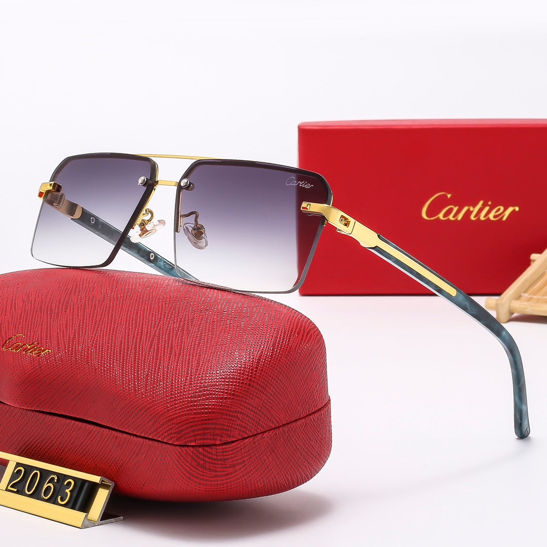 6 Colors Square Fashion Sunglasses 2063