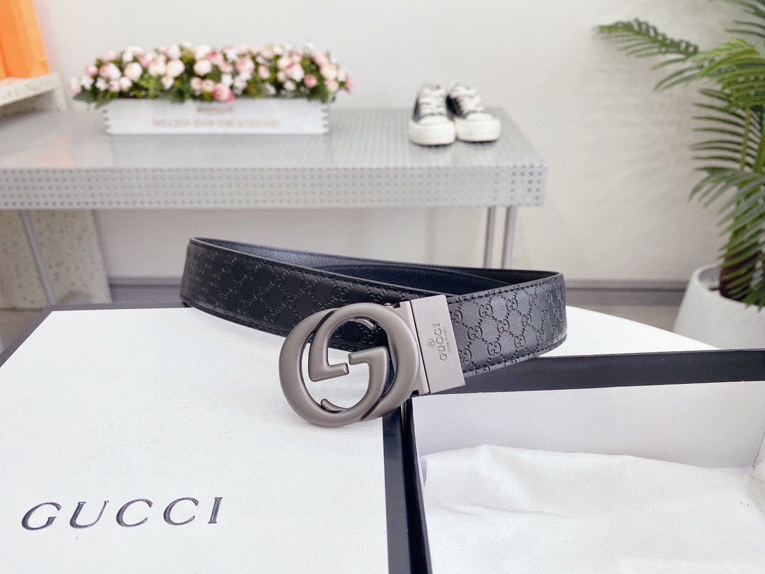 2 Styles L Double G Belt