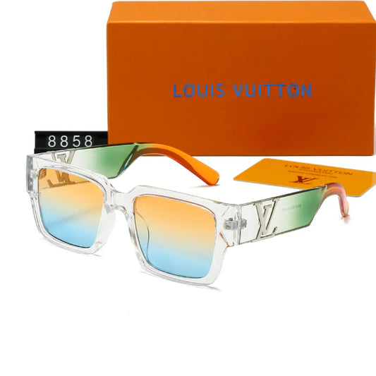 New Square Gradient Sunglasses 8858