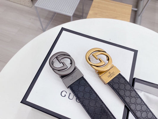2 Styles L Double G Belt