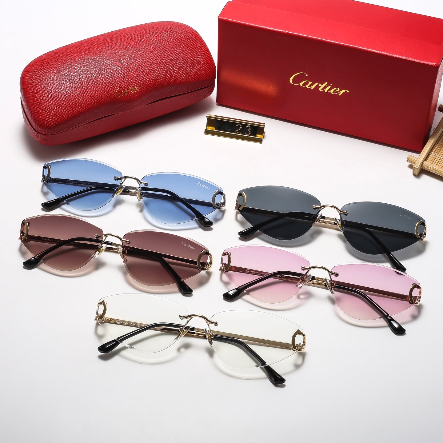 5 Colors Fashion Sunglasses—2323