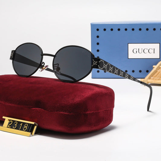5 Colors Fashion Oval Sunglasses—2318