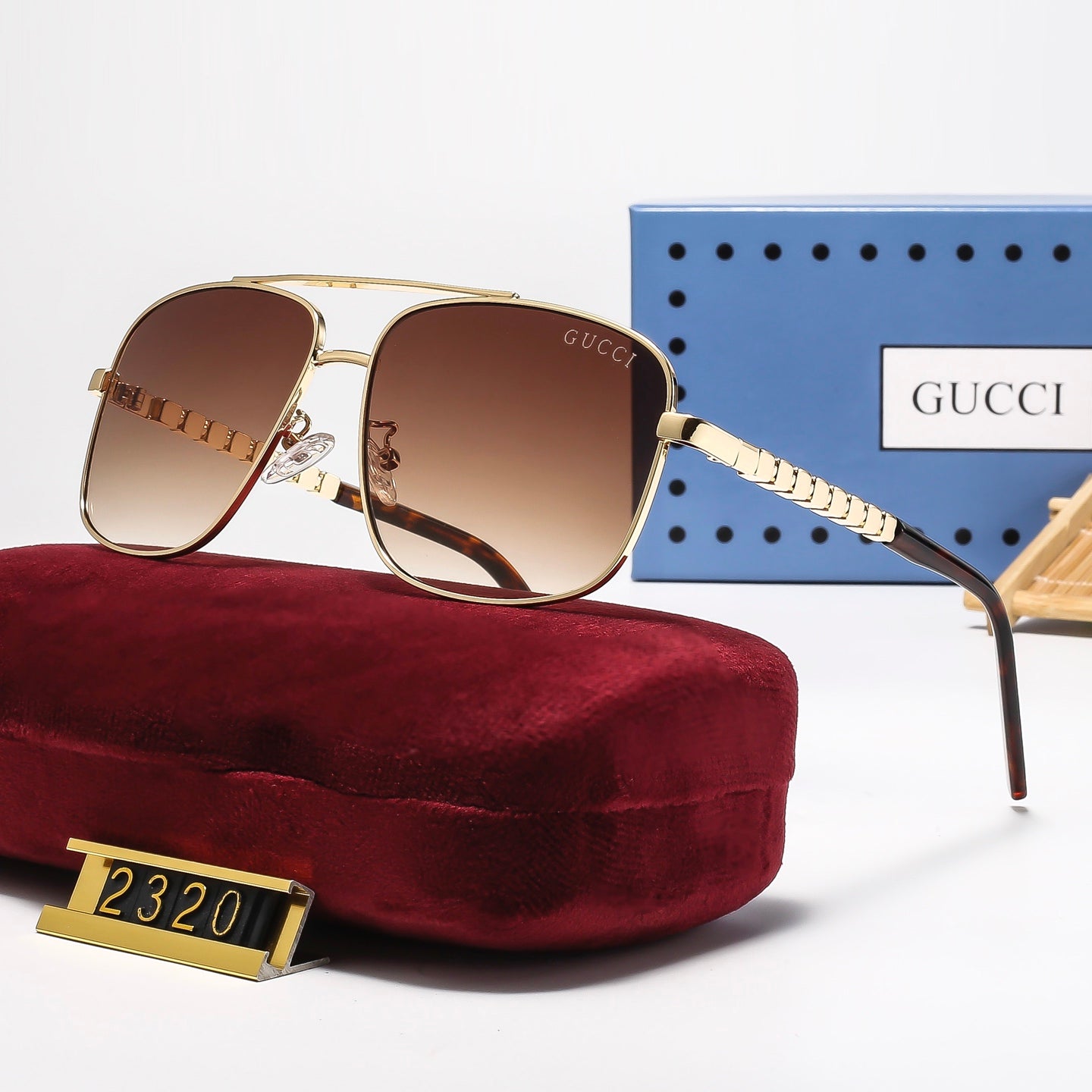 6 Colors Fashion Round-framed Sunglasses—2320